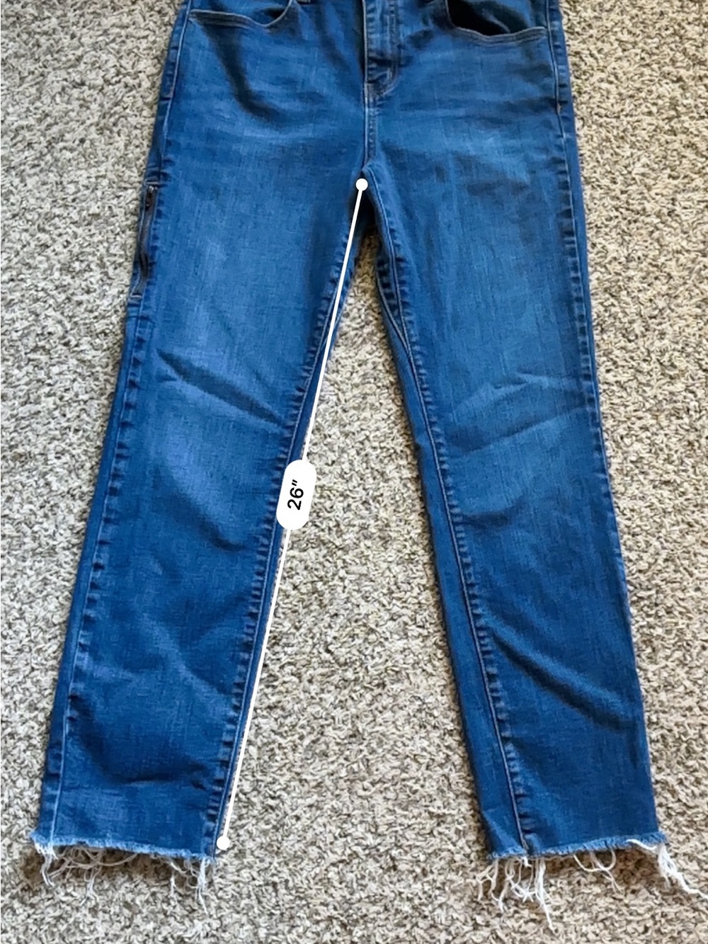 Women’s Ripton & Co. Classic Straight-Leg Jeans — Dark Blue - Picture 11 of 13